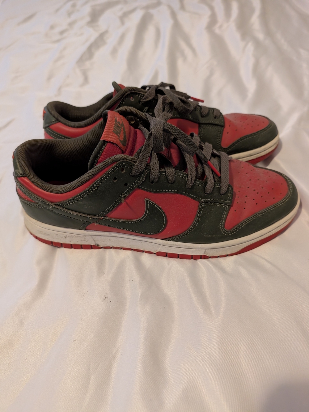 Nike Dunk Low Red Black Sneakers – Men's